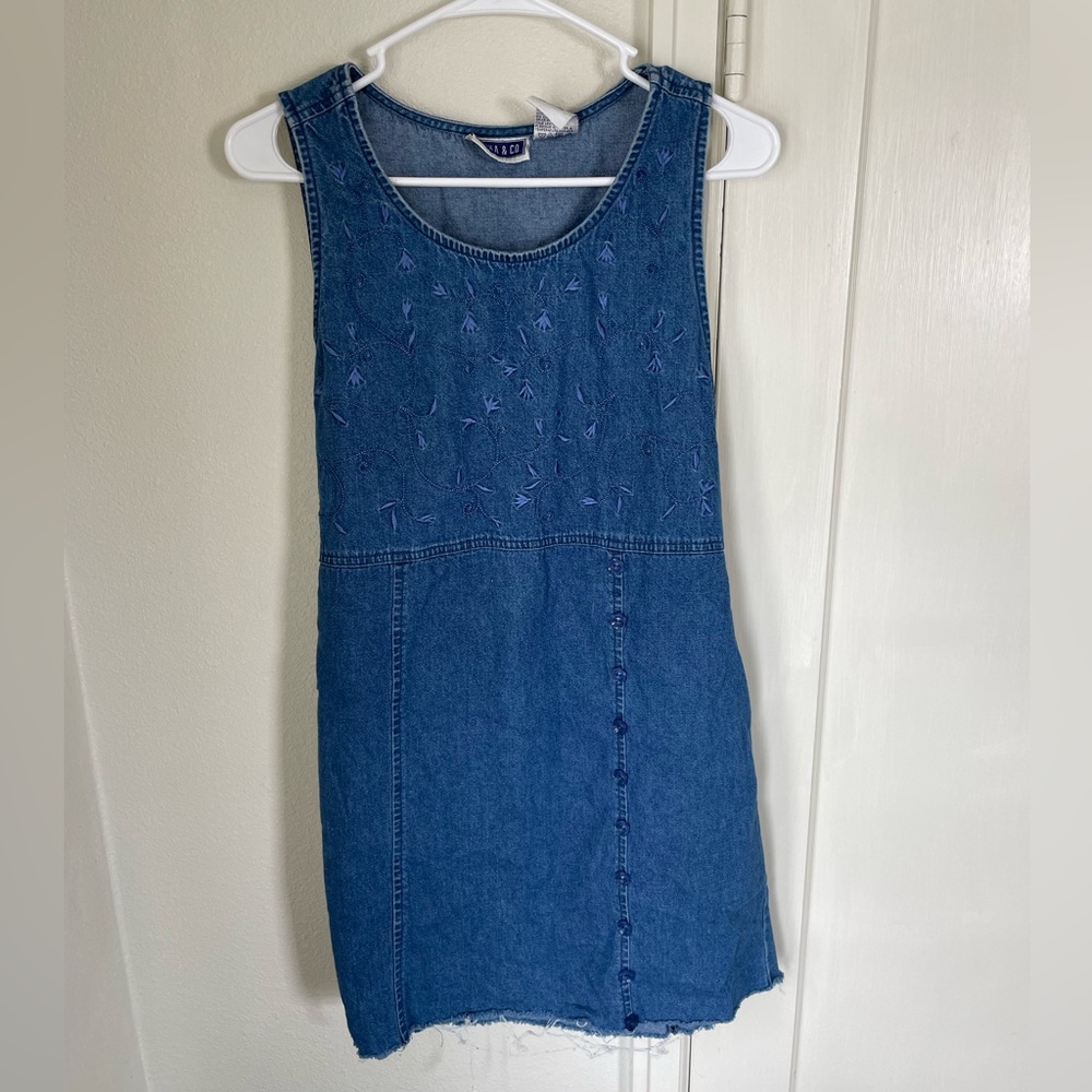 Vintage Denim Dress